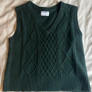 Green Sweater Vest
